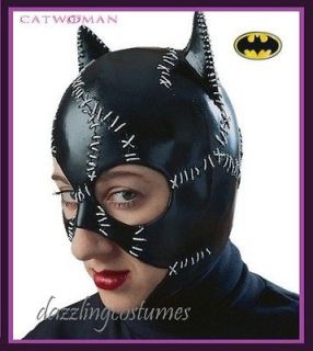   catwoman costume mask batman returns michelle pfeiffer licensed adult