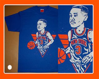   John Starks New York Knicks shirt Ewing Patrick 33 basketball tee M