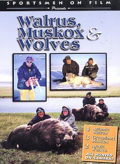 Sportsmen on Film   Walrus, Muskox and Wolves DVD, 2003