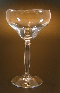 Mikasa Crystal Ilissa Champagne Tall Sherbet Goblet Stemware Glass 