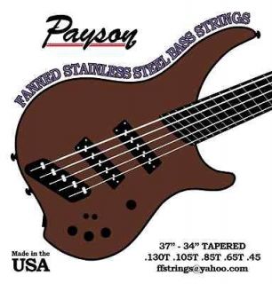 payson fanned fret stainless steel bass strings dingwall returns not