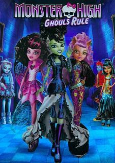 newly listed monster high ghouls rule dvd 2012 time left