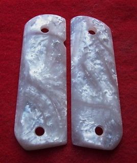 white pearl grips for smith wessson e sereies and kimber