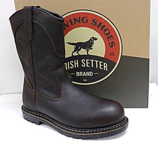 MENS RED WING BOOTS PULL ON SAFETY TOE 11 INCH 83904 ALUMINUM TOE 13 