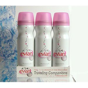 Evian French Mineral Water Facial Spray Toner Moisturizer 1.7 oz. 3 
