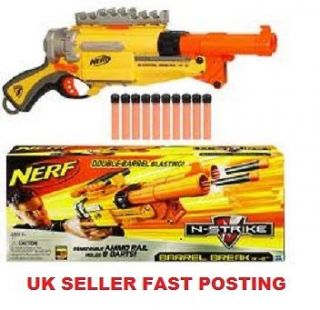 BRAND NEW Nerf N Strike Barrel Break IX 2 Double Shotgun Style Blaster