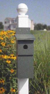 bluebird recycled plastic nesting box birdhouse  49