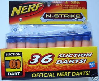 new 36 nerf n strike maverick vulcan suction tip darts