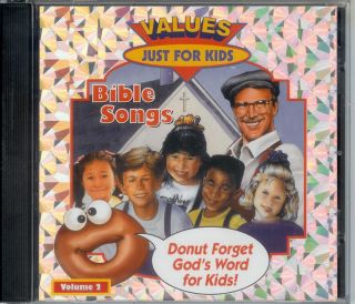 donut forget bible songs volume 2 the donut man cd