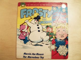 frosty the snow man 7 inch 45 rpm lp vinyl record album  13 