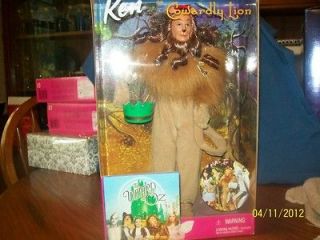 ken as 1999 wizard of oz cowardly lion in barbie
