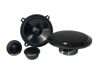 NEW ROCKFORD FOSGATE 5.25 COMPONENT SET CAR STEREO AUDIO SPEAKERS 