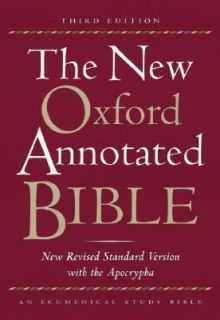 New Oxford Bible 2001, Hardcover, Revised, Annotated