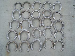 newly listed 50 used horseshoes steel w nails time left