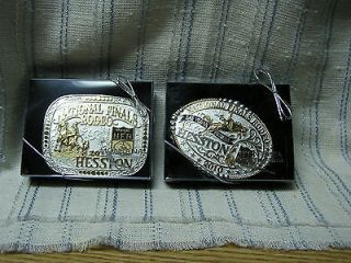 2012 2010 gold silver hesston nfr adult belt buckles time