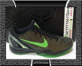 2011 Nike Zoom Kobe VI 6 Supreme Moss Green Black US 8~12 Rice Away 