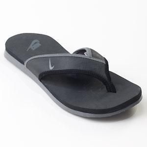 nike celso thong plus black grey 307812 010 sandal men