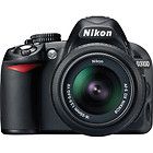 New Nikon D3100 DSLR Camera 14.2 MP w/ 18 55mm Lens + 55 200mm DX VR 