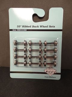 33Ribbed Backed Wheels 12pcs. by PROTO 2000 Walthers 920 21259