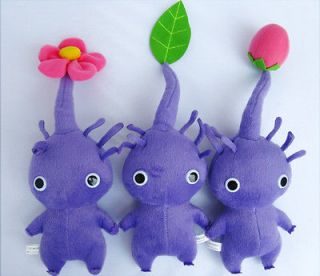 set of 3 nintendo pikmin plush toy new from china