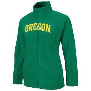 University of Oregon Ducks Womens Fleece Full Zip Jacket