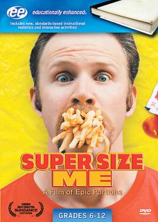 Super Size Me DVD, 2005, Educationally Enhanced Version