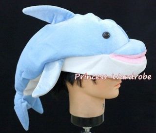 cute dolphin porpoise costume party warm hat mask h15