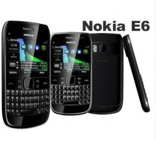 new unlocked nokia e6 00 8gb 8mp wifi black smartphone
