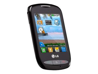 lg 800g black net10 cellular phone new retail package time