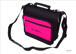 new pink tgc portable dvd carry case bag in car
