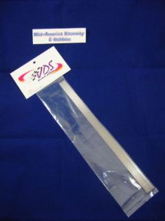 jds ss chassis tubing 050 10 pack drag slot car