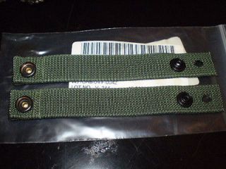 NEW MILITARY KEVLAR HELMET PASGT~ACH GOGGLE RETENTION STRAPS OD GREEN 