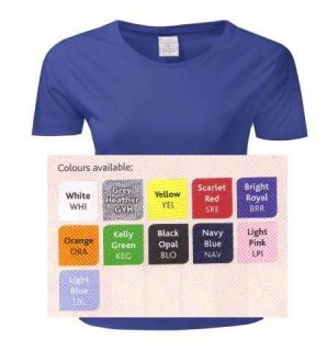 new hanes ladies plain womens t shirt fitted 11 colours