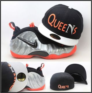 New Era Queens Custom Fitted Hat For Air Foamposite Crimson Nas N 