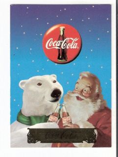 coca cola 1994 santa claus polar bear # s11 series
