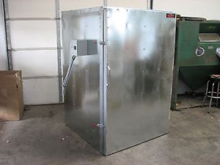 powder coat coating electric curing oven NEW. FLAT FLOOR FOR 