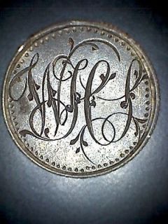 1896 canada silver dime love token from canada time left