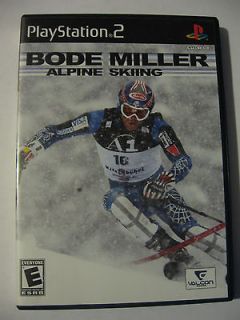   Miller Alpine Skiing (Sony PlayStation 2, 2006) In Case With Booklet