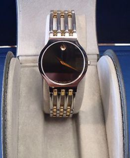 Newly listed Authentic Movado Esperanza Museum Mens Watch Gold Tone 