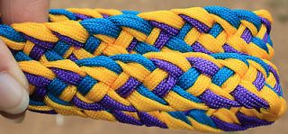 yellow purple and green race reins new nylon horse tack
