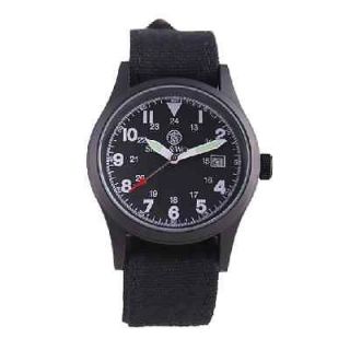 Campco Smith & Wesson Military Watch 3 Change Strap CC SWW 1464 BK 