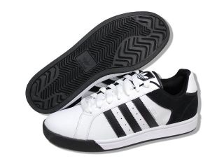 ADIDAS Men Shoes Polson St White Black Casual Athletic Shoes