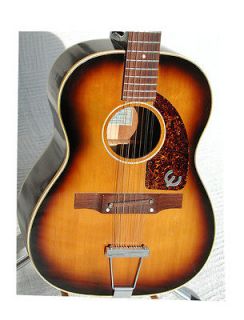 vintage epiphone gibson serenader 12 string guitar all original 1965