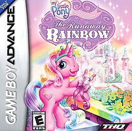 My Little Pony Crystal Princess    The Runaway Rainbow Nintendo Game 