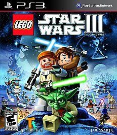 LEGO Star Wars III The Clone Wars (Sony Playstation 3, 2011) NO 