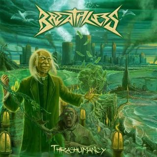 BREATHLESS   Thrashumancy (CD 2011) Old School Thrash Metal CORONER 