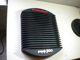 OLD SCHOOL ROCKFORD FOSGATE 200DSM WITH END CAPS FREE SHIP 50 STATES 