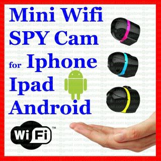 mini wireless portable wifi spy ip surveillance camera