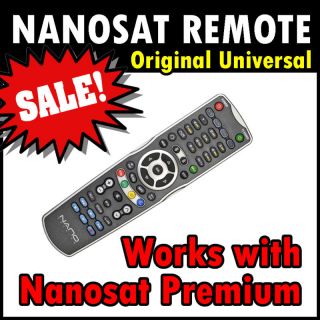 nanosat premium original oem universal remote control one day shipping