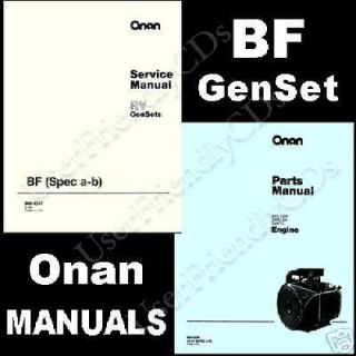 onan bf4 power drawer rv generator manual set time left